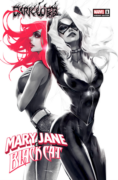 MARY JANE & BLACK CAT 1 IVAN TAO & JAY ANACLETO Trade Dress & Virgin Variant Set