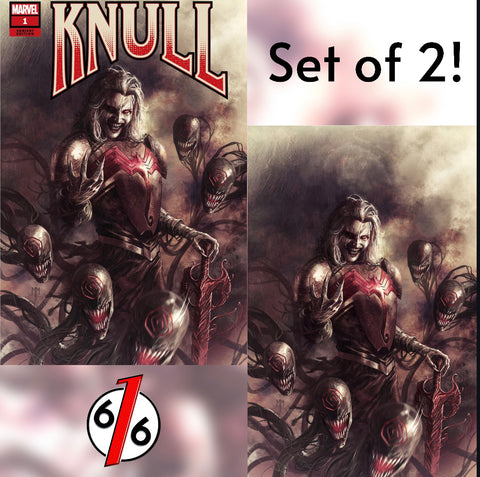 🔥🕸 KNULL MARVEL TALES #1 SET OF 2 MASTRAZZO Variant King In Black Venom NM