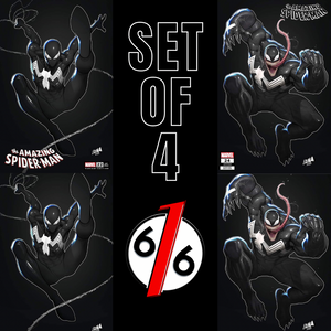 AMAZING SPIDER-MAN #22 & 24 DAVID NAKAYAMA Variant Set Of 4 VENOM AMAZING SPIDER-MAN #22 & 24 DAVID NAKAYAMA Variant Set Of 4 VENOM