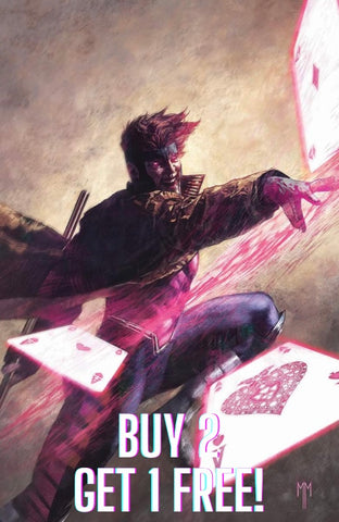 BUY 2 GET 1 FREE - GAMBIT #1 MASTRAZZO Unknown 616 Virgin Variant - 3 Copies