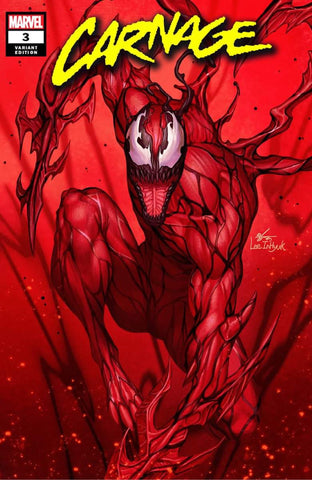🔥🕷 CARNAGE #3 INHYUK LEE Unknown 616 Exclusive Trade Dress Variant