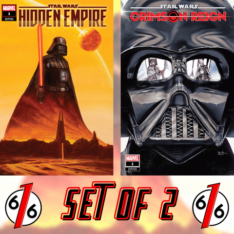 STAR WARS DARTH VADER 616 SET Hidden Empire 1 GIST & Crimson Reign 1 Turini