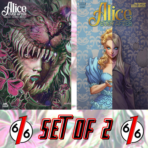 ALICE EVER AFTER #1 SET GIANG 616 Variant & J SCOTT CAMPBELL FOC Reveal