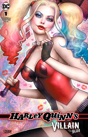 HARLEY QUINN’S VILLAIN OF THE YEAR #1 NATHAN SZERDY Exclusive Ltd 3000