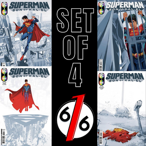 🚨💥🔑 SUPERMAN SON OF KAL-EL SET #1-4 Third & Second Print 1st App Jay Nakamura