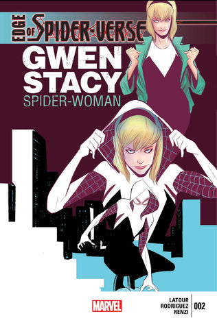 EDGE OF SPIDER-VERSE #2 FACSIMILE Robbi Rodruiguez Spider-Gwen