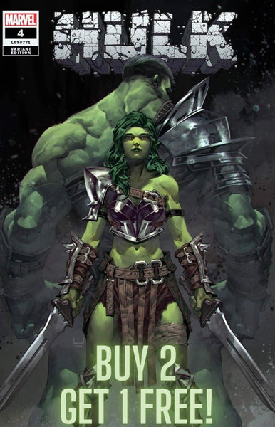 BUY 2 GET 1 FREE - HULK #4 KAEL NGU Unknown Illuminati/616 Trade Dress Variant She-Hulk - 3 Copies 
