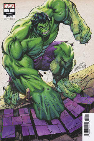 HULK #7 J SCOTT CAMPBELL Variant Thor