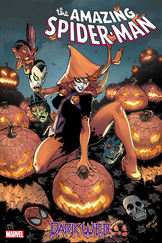 AMAZING SPIDER-MAN #14 MCGUINNESS Hallows Eve Variant DARK WEB