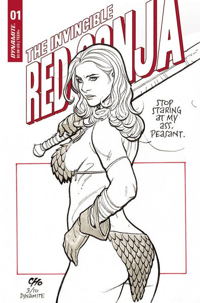 INVINCIBLE RED SONJA #1 FRANK CHO Variant Set Of 2 Cover D & 1:20 Virgin
