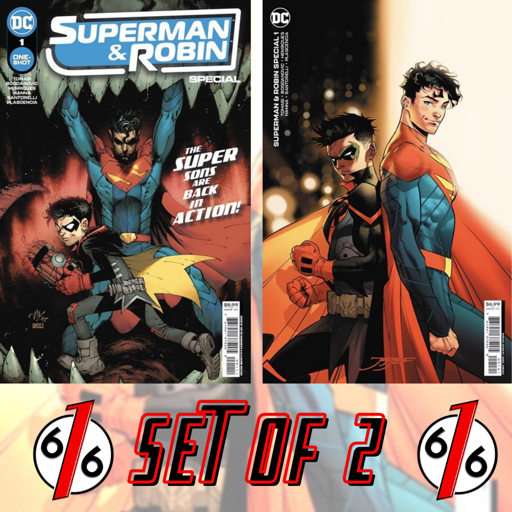 SUPERMAN & ROBIN SPECIAL #1 SET Bogdanovic Main Cover & Jimenez SUPERMAN & ROBIN SPECIAL #1 SET Bogdanovic Main Cover & Jimenez