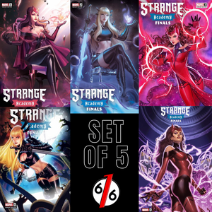 STRANGE ACADEMY #1-5 Trade Dress Variant Set R1C0 & RICH & ANACLETO