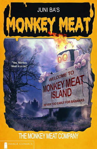 MONKEY MEAT #1 HAL LAREN Exclusive Variant LTD 600 COA