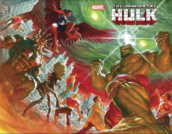 IMMORTAL HULK #50 ALEX ROSS Main Cover & Stegman Foreshadow Variant