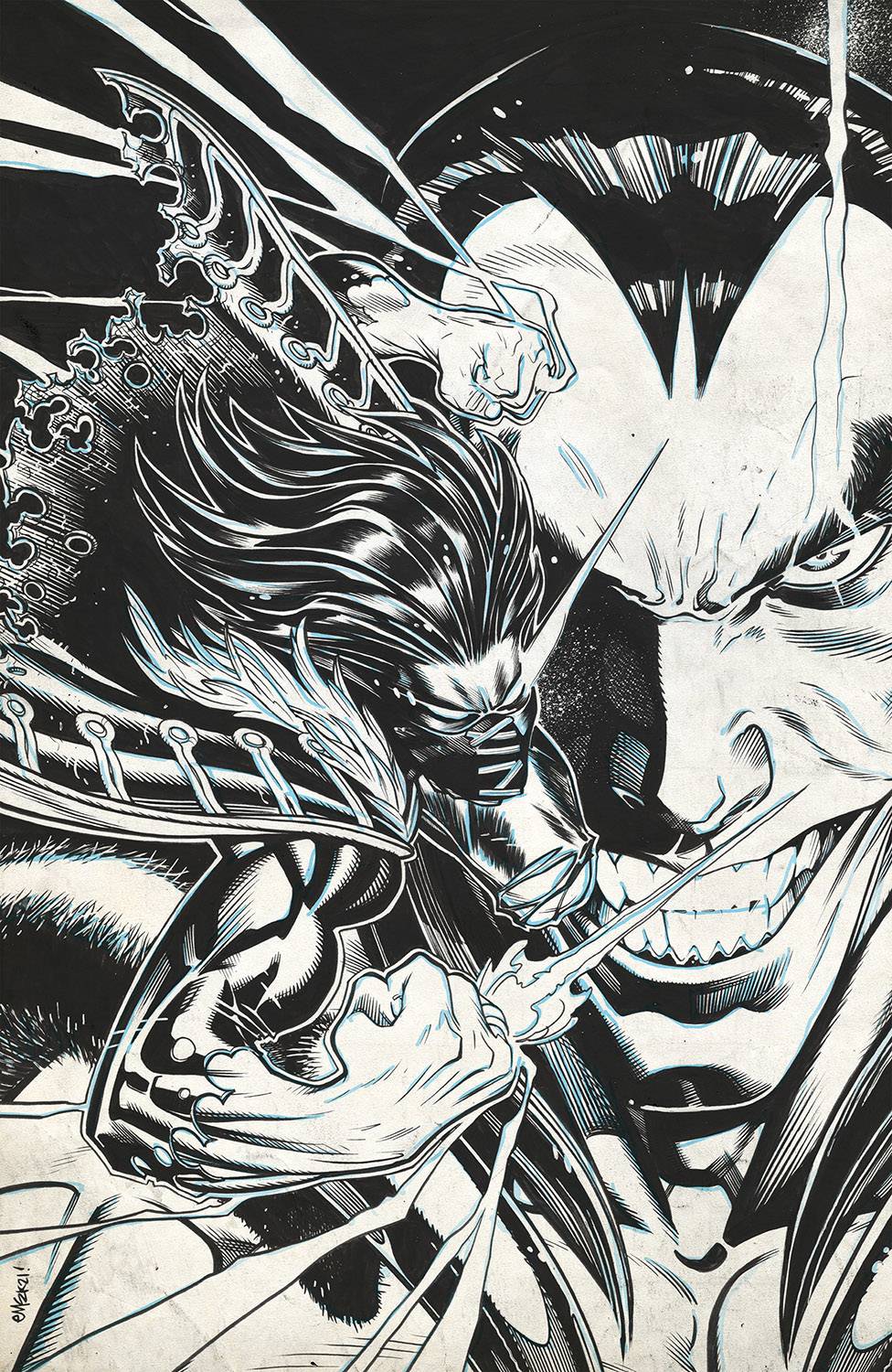 🚨🔥 VANISH #1 ED MCGUINNESS 1:100 Ratio Variant Raw Virgin Donny Cates