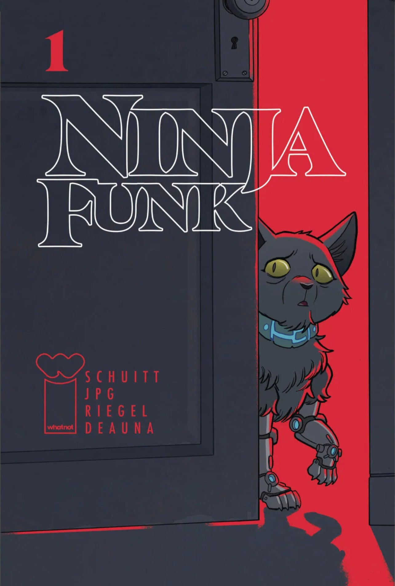 NINJA FUNK #1 TONY FLEECS 1:10 Ratio Variant STRAY DOGS Homage 