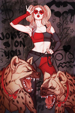 HARLEY QUINN #25 JENNY FRISON 1:25 Card Stock Ratio Variant