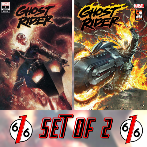 GHOST RIDER #1 SET MASTRAZZO Trade Dress Variant & Kael Ngu Main Cover