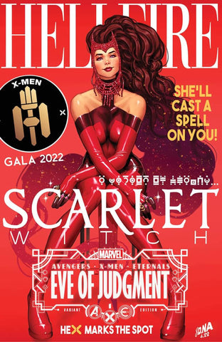 AXE EVE OF JUDGMENT #1 NAKAYAMA Unknown 616 Trade Dress Variant Scarlet Witch