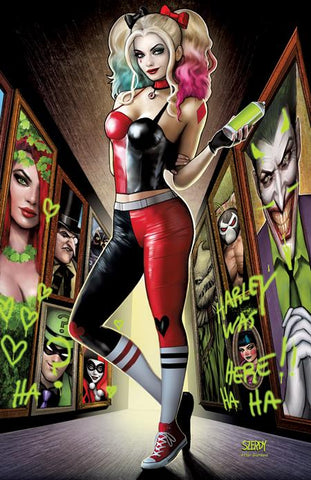 HARLEY QUINN 2022 ANNUAL #1 NATHAN SZERDY Cover B Card Stock Variant