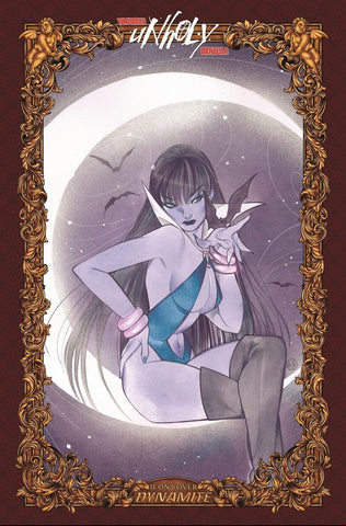 🚨🔥🦇 VAMPIRELLA DRACULA UNHOLY #1 MOMOKO 1:11 Royal Purple Ratio Variant