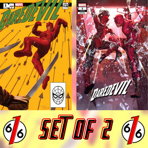 DAREDEVIL #1 SET KAEL NGU & E.M. GIST 616 Trade Dress Variant