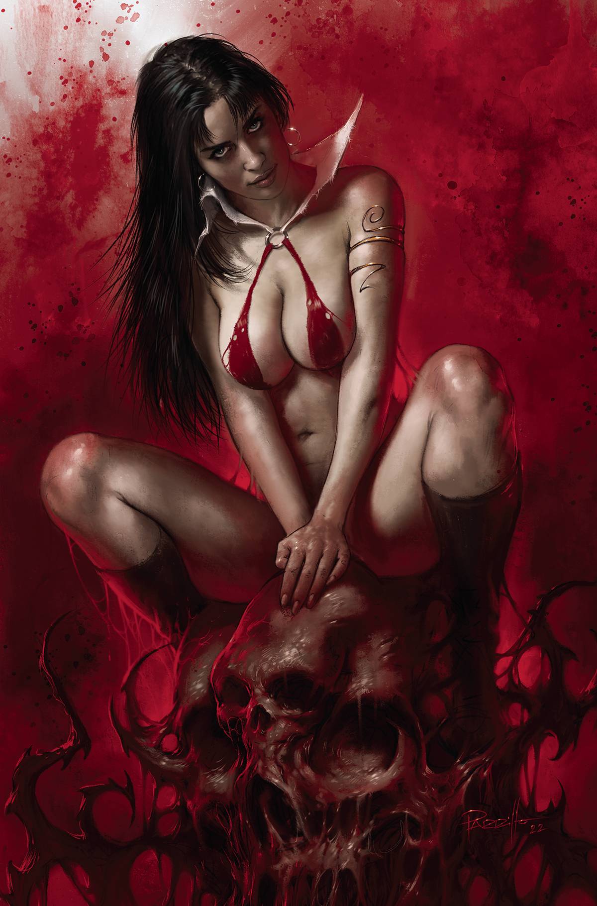 VAMPIRELLA STRIKES #4 PARRILLO LTD Virgin Variant