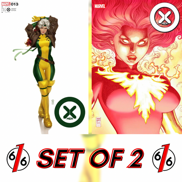 X-MEN #13 SET MIGUEL MERCADO Rogue Variant & ART ADAMS Phoenix