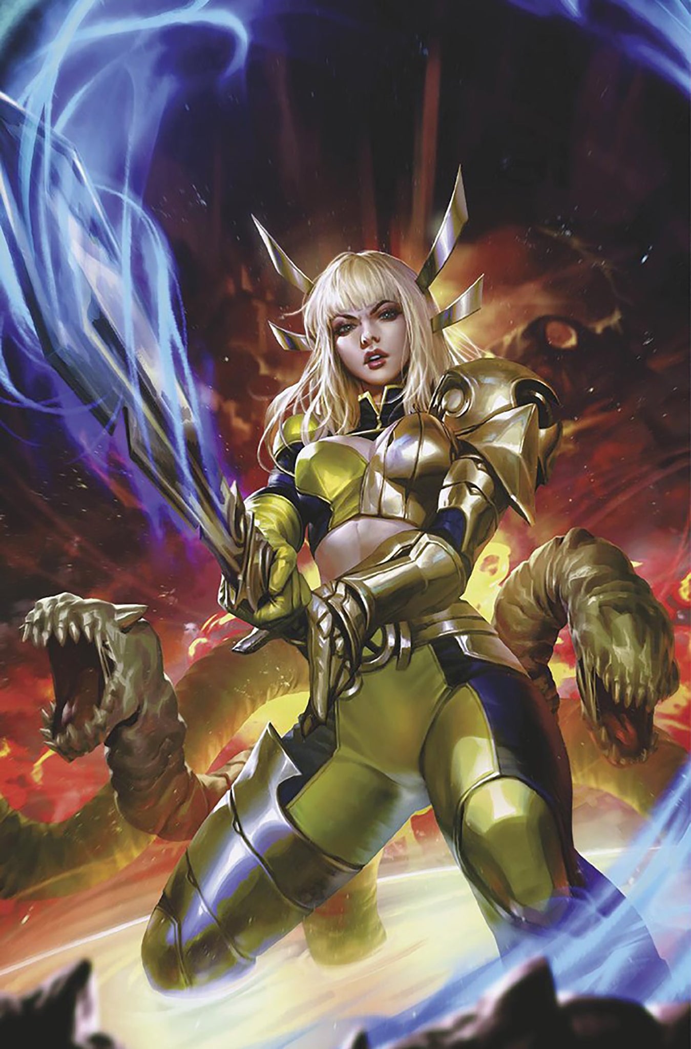 X-MEN #22 DERRICK CHEW 1:50 MAGIK Virgin Ratio Variant 