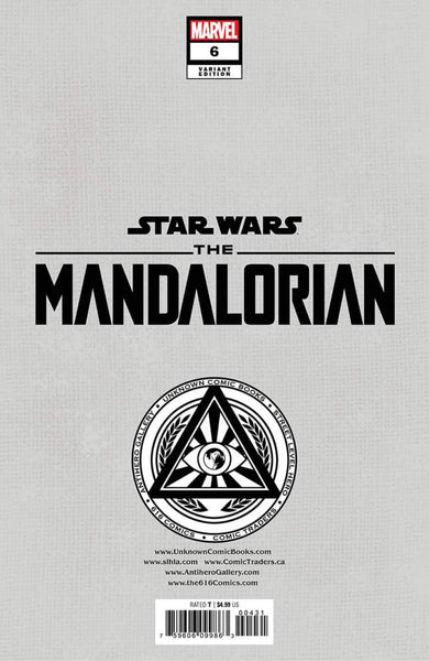 STAR WARS THE MANDALORIAN #6 SET YAGAWA Trade Dress & Virgin & 1:25 Variant