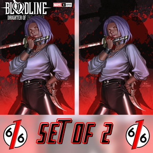 BLOODLINE DAUGHTER OF BLADE 1 INHYUK LEE Trade Dress & Virgin Variant Set