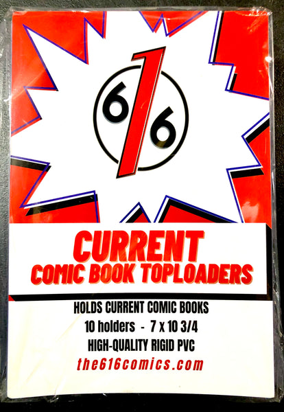 616 Current Comic Book Toploaders